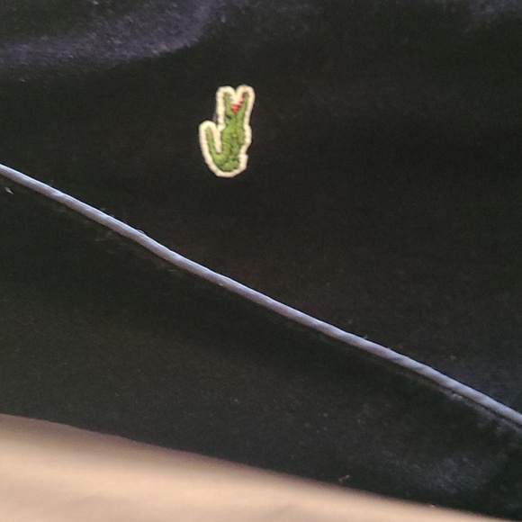 Vintage Lacoste Devanlay Women's Velvet Blazer, Dark Navy, Sz 42 / US 10 - Picture 3 of 8